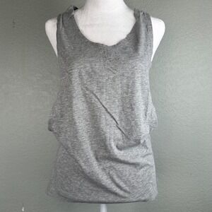 Victorias Secret T-Shirt Women Size XS Muscle Sleeveless Tank Top Curved Hem Gym